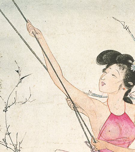 永仁县-胡也佛的仕女画和最知名的金瓶梅秘戏图